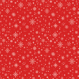 Echo Park Papers - Christmas Joy - Red Snowflakes - 2 Sheets