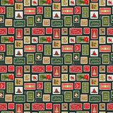 Echo Park Papers - Christmas Joy - Merry Stamps - 2 Sheets
