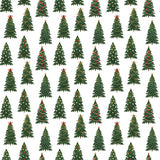 Echo Park Papers - Christmas Joy - Tidy Trimmed Trees - 2 Sheets