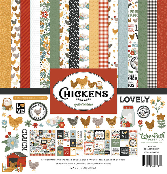 Echo Park Collection Kit - Chickens