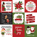 Echo Park Cut-Outs - Christmas Magic - 4x4 Journaling Cards