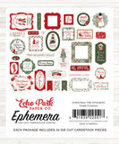 Echo Park Ephemera Die-Cuts - Christmas Time