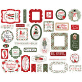 Echo Park Ephemera Die-Cuts - Christmas Time