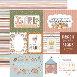 Echo Park Cut-Outs - Dream Big - Little Girl - Multi Journaling Cards