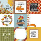 Echo Park Cut-Outs - Fall Fever - 4x4 Journaling Cards