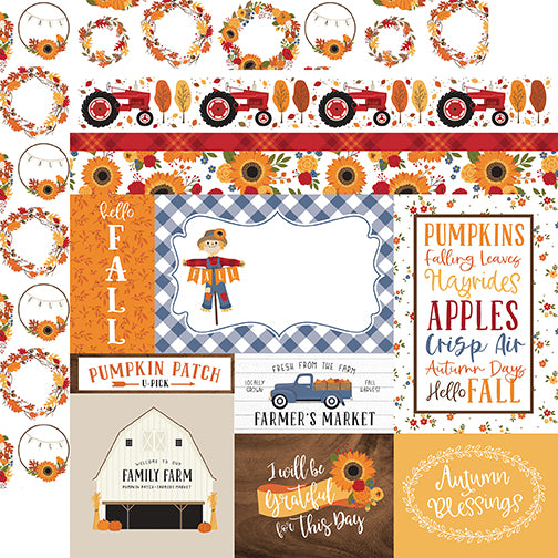 Echo Park Cut-Outs - Fall - Journaling Cards