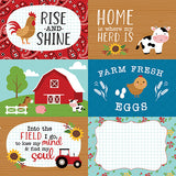 Echo Park Cut-Outs - Fun On the Farm - 6x4 Journaling Cards