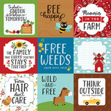 Echo Park Cut-Outs - Fun On the Farm - 4x4 Journaling Cards