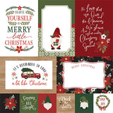 Echo Park Cut-Outs - Gnome for Christmas - 4x6 Journaling Cards