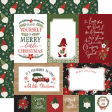 Echo Park Cut-Outs - Gnome for Christmas - 4x6 Journaling Cards