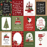 Echo Park Cut-Outs - Gnome for Christmas - 3x4 Journaling Cards