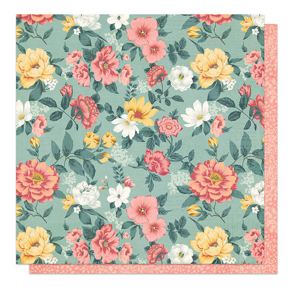Photo Play Papers - Hello Lovely - Lovely Floral - 2 Sheets