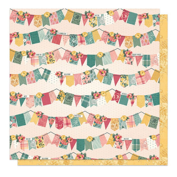 Photo Play Papers - Hello Lovely - Banner Day - 2 Sheets