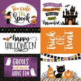 Echo Park Cut-Outs - Halloween Magic - 6x4 Journaling Cards