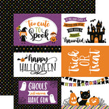 Echo Park Cut-Outs - Halloween Magic - 6x4 Journaling Cards