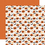 Echo Park Papers - Halloween Party - Gleaming Gourds - 2 Sheets