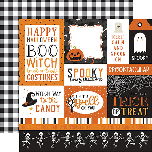 Echo Park Cut-Outs - Halloween Party - Multi Journaling Cards