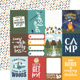 Echo Park Cut-Outs - Into the Wild - 3x4 Journaling Cards