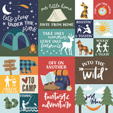 Echo Park Cut-Outs - Into the Wild - Multi Journaling Cards