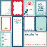 Echo Park Cut-Outs - Keepin' Cozy - Journaling Cards