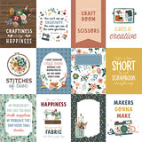 Echo Park Cut-Outs - Let's Create - 3x4 Journaling Cards