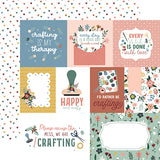 Echo Park Cut-Outs - Let's Create - Multi Journaling Cards
