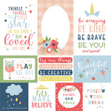 Echo Park Cut-Outs - Little Dreamer - Girl - Multi Journaling Cards