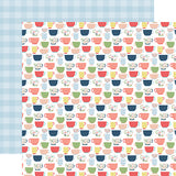 Echo Park Papers - Little Dreamer - Girl - Cross Your Teas - 2 Sheets