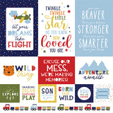 Echo Park Cut-Outs - Little Dreamer - Boy - Multi Journaling Cards