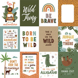 Echo Park Cut-Outs - Little Explorer - 3x4 Journaling Cards