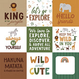 Echo Park Cut-Outs - Little Explorer - 4x4 Journaling Cards