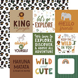 Echo Park Cut-Outs - Little Explorer - 4x4 Journaling Cards