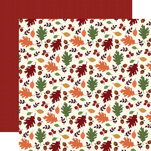 Echo Park Papers - I Love Fall - Fall Is Here - 2 Sheets