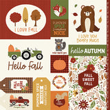 Echo Park Cut-Outs - I Love Fall - Multi Journaling Cards