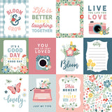 Echo Park Cut-Outs - Life Is Beautiful - 3x4 Journaling Cards