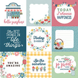 Echo Park Cut-Outs - Life Is Beautiful - 4x4 Journaling Cards