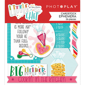 Photo Play Ephemera Die Cuts - Little Chef