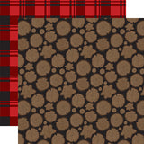 Echo Park Papers - Let's Lumberjack - Chop Chop - 2 Sheets
