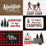 Echo Park Cut-Outs - Let's Lumberjack - 4x6 Journaling Cards