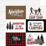 Echo Park Cut-Outs - Let's Lumberjack - 4x6 Journaling Cards