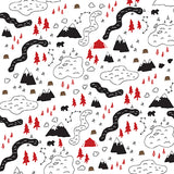 Echo Park Papers - Let's Lumberjack - Under the Stars - 2 Sheets