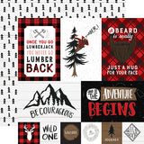 Echo Park Cut-Outs - Let's Lumberjack - Multi Journaling Cards