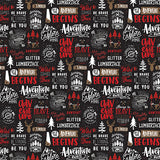 Echo Park Papers - Let's Lumberjack - Explore More - 2 Sheets