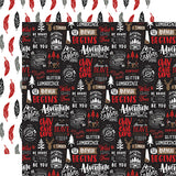 Echo Park Papers - Let's Lumberjack - Explore More - 2 Sheets