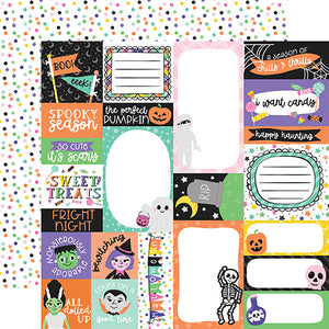 Echo Park Cut-Outs - Monster Mash - Multi Journaling Cards