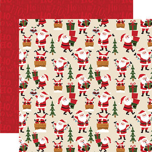 Echo Park Papers - The Magic of Christmas - Holiday Prep - 2 Sheets