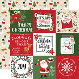 Echo Park Cut-Outs - The Magic of Christmas - 4x4 Journaling Cards