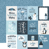 Echo Park Cut-Outs - The Magic of Winter - 3x4 Journaling Cards