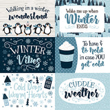 Echo Park Cut-Outs - The Magic of Winter - 6x4 Journaling Cards