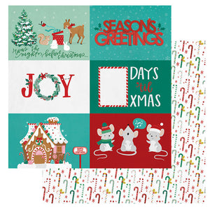 Photo Play Cut-Outs - Not a Creature Was Stirring - Season's Greetings